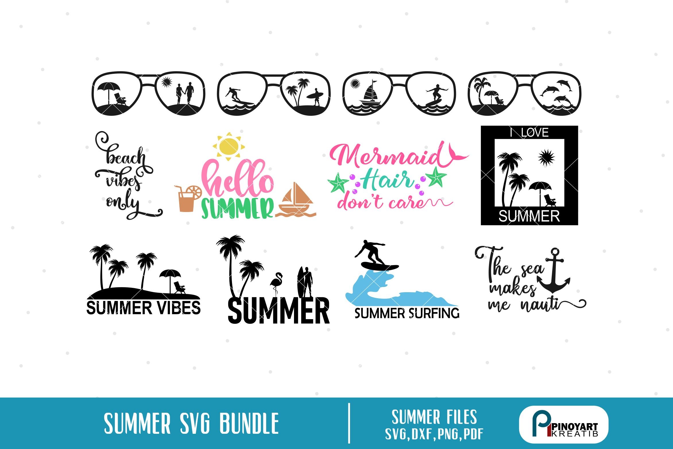 Download Summer Svg Bundle So Fontsy
