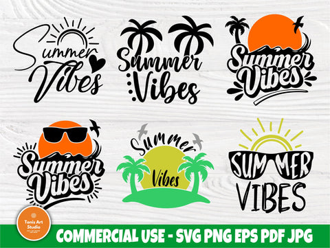 Download Summer Vibes Svg Beach Svg Summer Shirt Designs So Fontsy