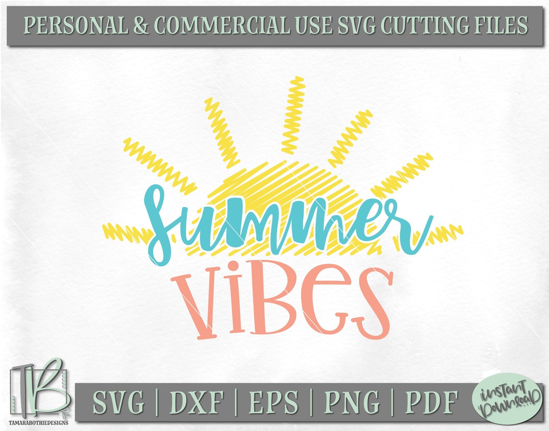 Download Summer Vibes Svg Summer Quote Svg Beach Svg Scribble Sun Svg So Fontsy