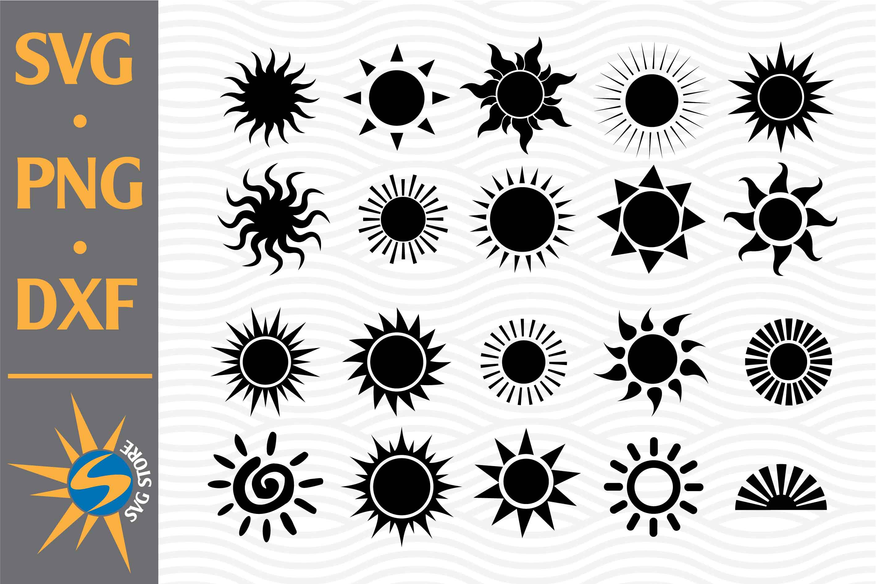 Download Sun Face Cutout Files For Cricut Svg And Silhouette Studio File Cut Out Stencil Decal Logo Svgs The Sun Face Stencils Templates Craft Supplies Tools Kromasol Com