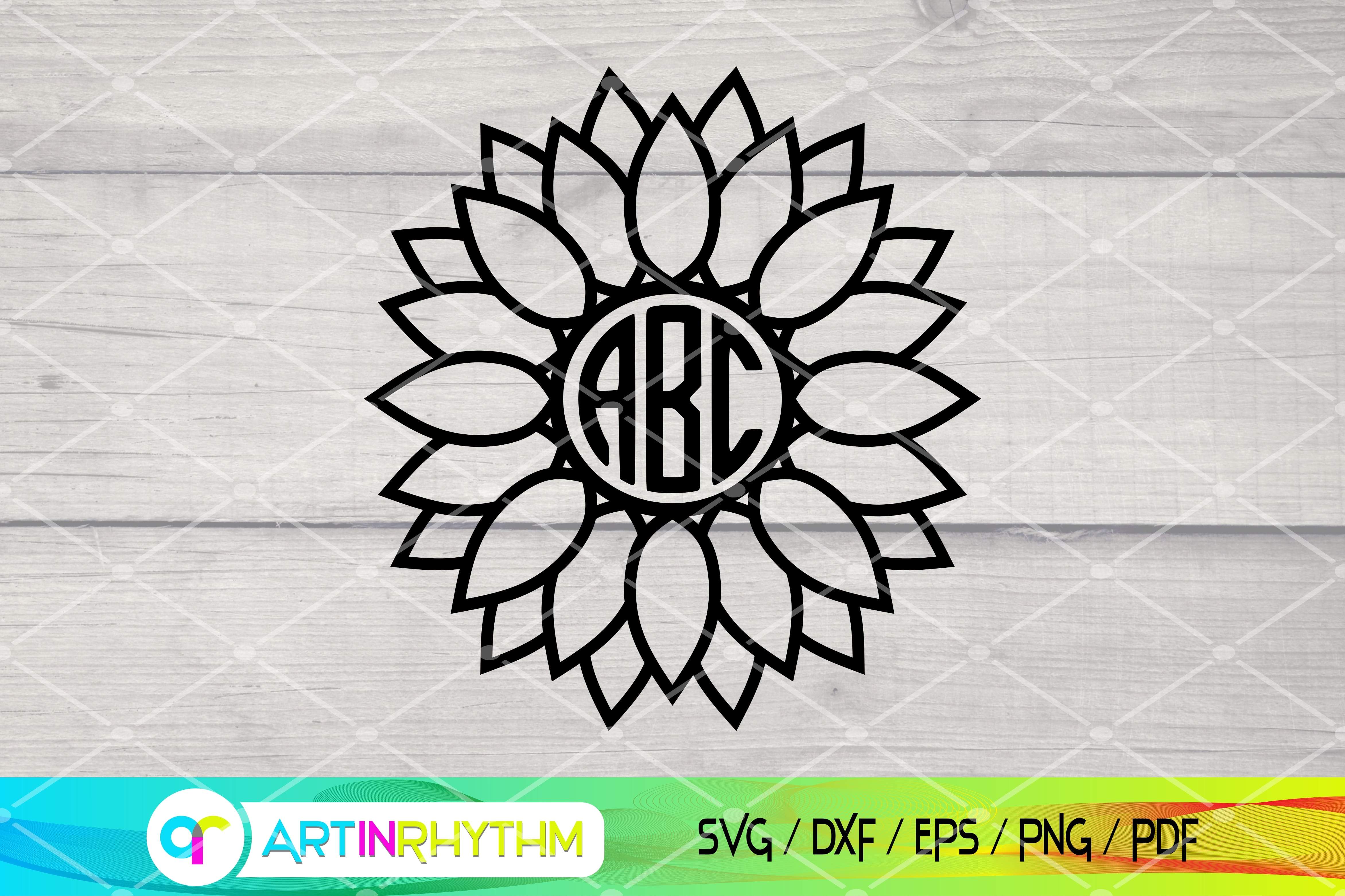 Free Free 252 Sunflower Circle Border Svg SVG PNG EPS DXF File