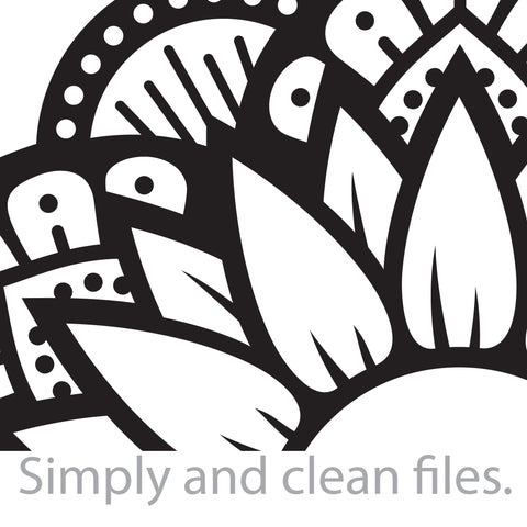 Free Free 176 Mandala Sunflower Svg Black And White SVG PNG EPS DXF File