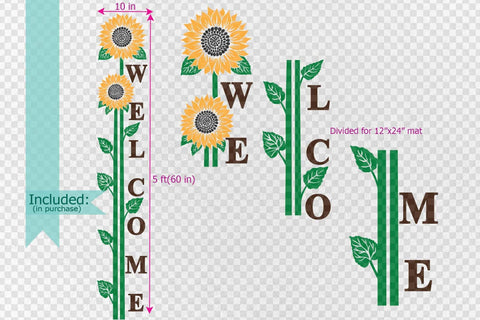 Download Sunflower Sign Svg Welcome Sign Svg Grapes Welcome Sign Svg Long Vertical Sign Svg Welcome Porch Sign Svg Hello Summer Porch Sign Svg So Fontsy