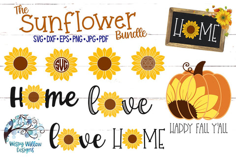 Download Sunflower Svg Bundle Fall Svg Bundle So Fontsy