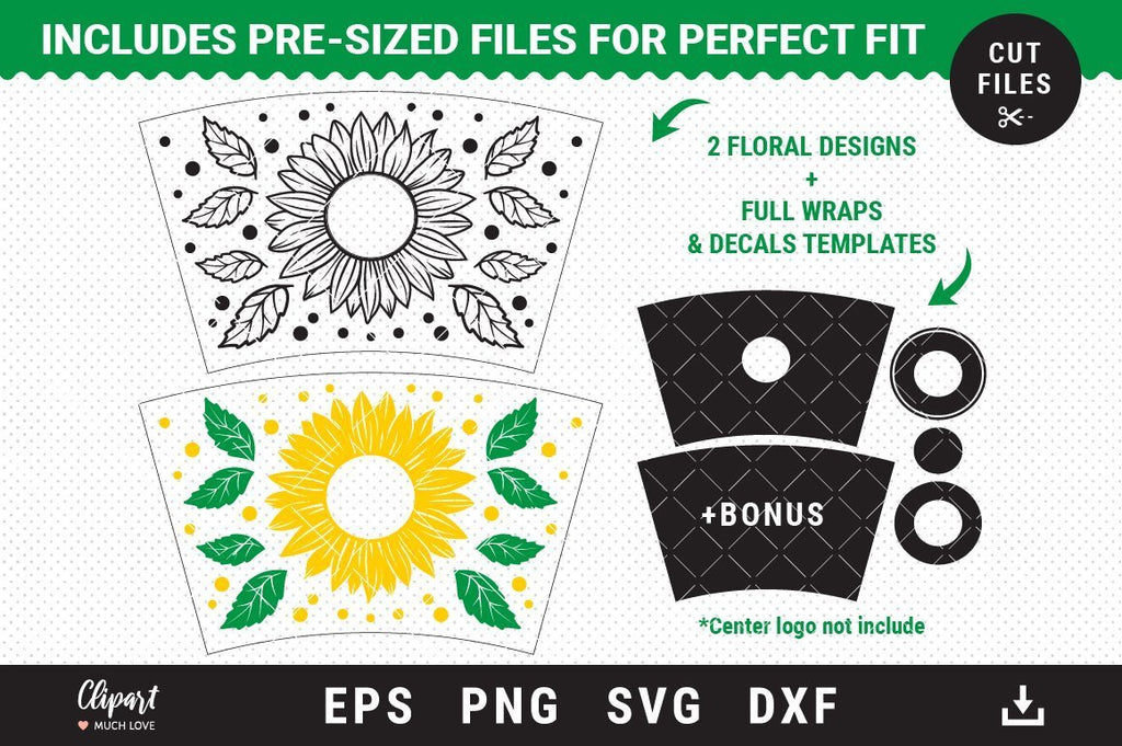 Free Free 331 Sunflower Wrap Svg SVG PNG EPS DXF File
