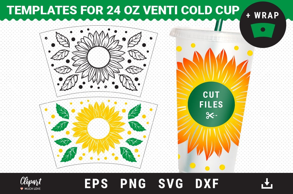 Free Free 242 Sunflower Full Wrap Svg SVG PNG EPS DXF File
