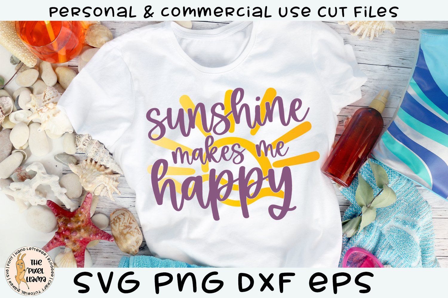 Download Sunshine Makes Me Happy Summer Svg So Fontsy