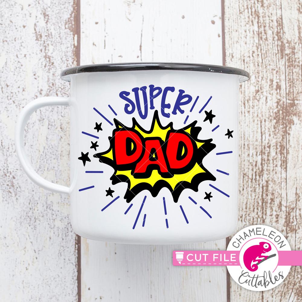 Download Super Dad Layered Father S Day Design Father Dad Svg So Fontsy