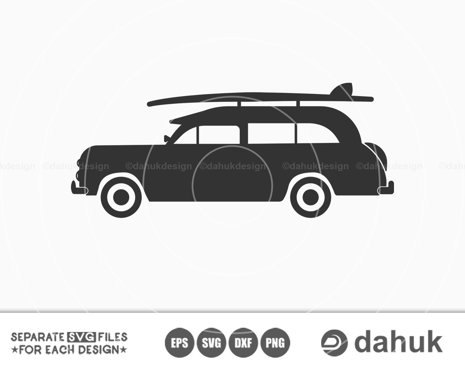 Download Surfer Car Svg Cut File Surfing Svg Surf Car Symbol For Silhouette Svg Eps Dxf Png Clipart Cricut Design Space Vinyl Cut Files So Fontsy