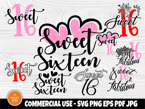 Free Free 193 Free Sweet 16 Svg SVG PNG EPS DXF File