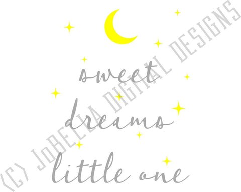 Free Free 303 Sweet Dreams Little One Svg SVG PNG EPS DXF File