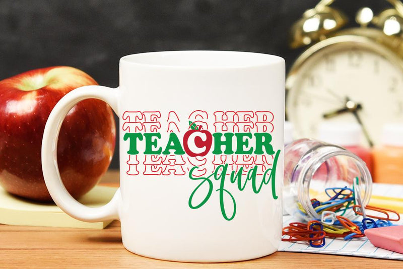 Download Teacher Squad SVG | Teaching Design | SVG DXF JPG PNG - So Fontsy