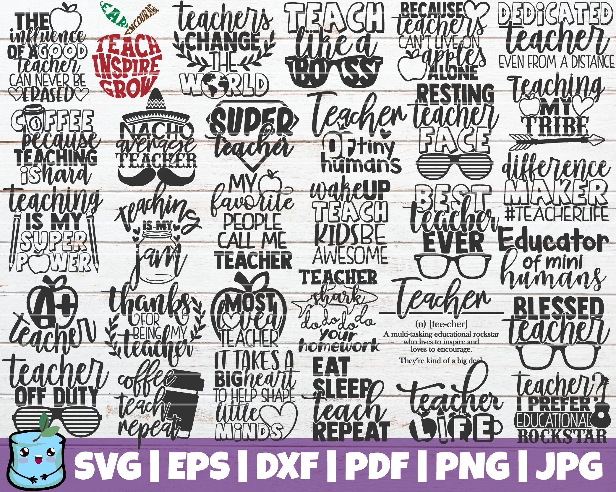 Download Teacher Svg Bundle So Fontsy