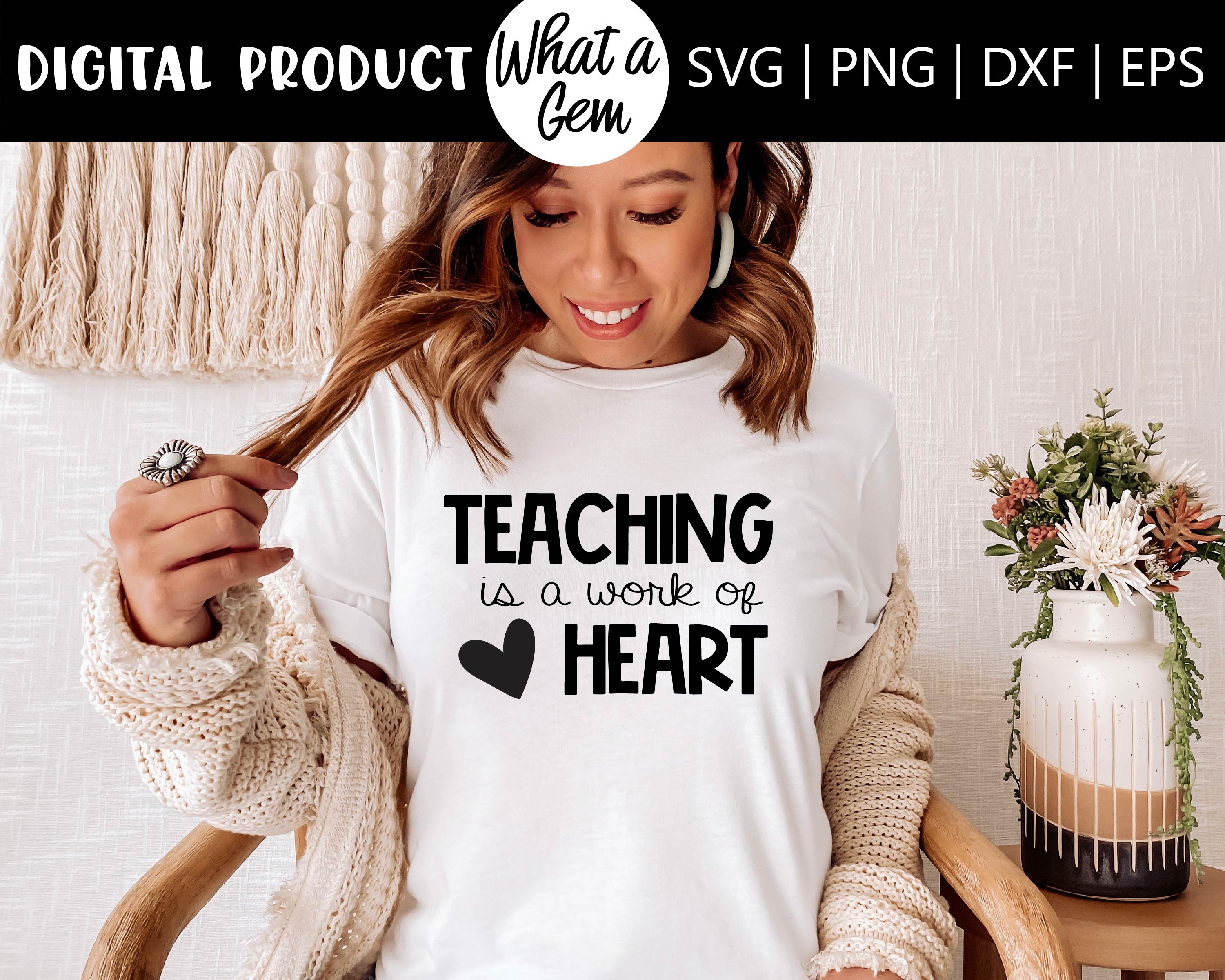 Download Teaching Is A Work Of Heart Svg Teacher Svg Teacher Shirt Svg Sc So Fontsy