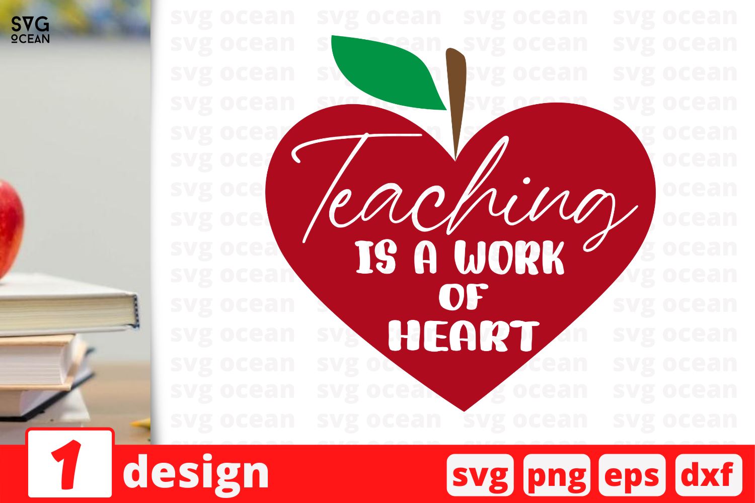 Download Teaching Is A Work Of Heart Teacher Quotes Cricut Svg So Fontsy