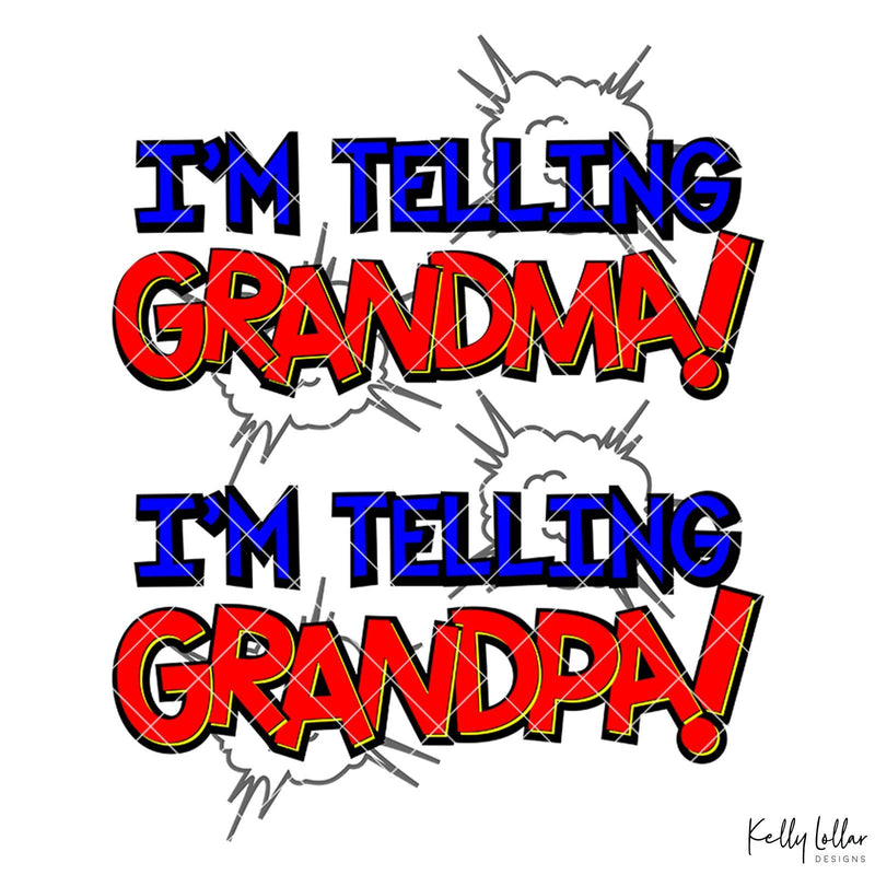Telling Grandma And Grandpa So Fontsy