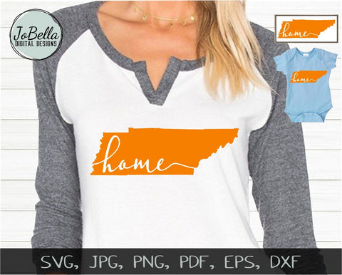 Download Tennessee With Home Svg Cut File And Printable So Fontsy