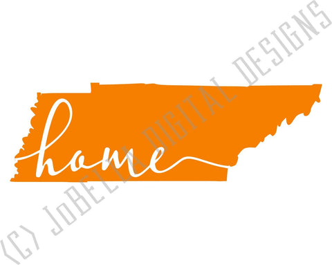 Download Tennessee With Home Svg Cut File And Printable So Fontsy