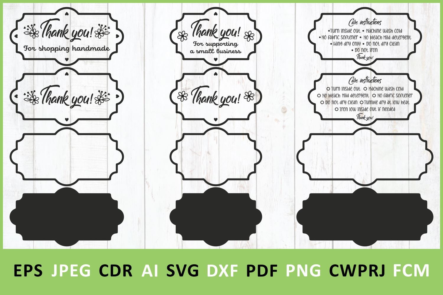 Download Thank You Svg And Washing Instruction Svg So Fontsy