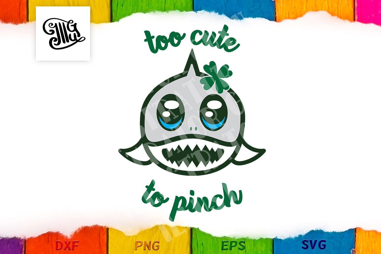 Download Too Cute To Pinch With Baby Shark So Fontsy
