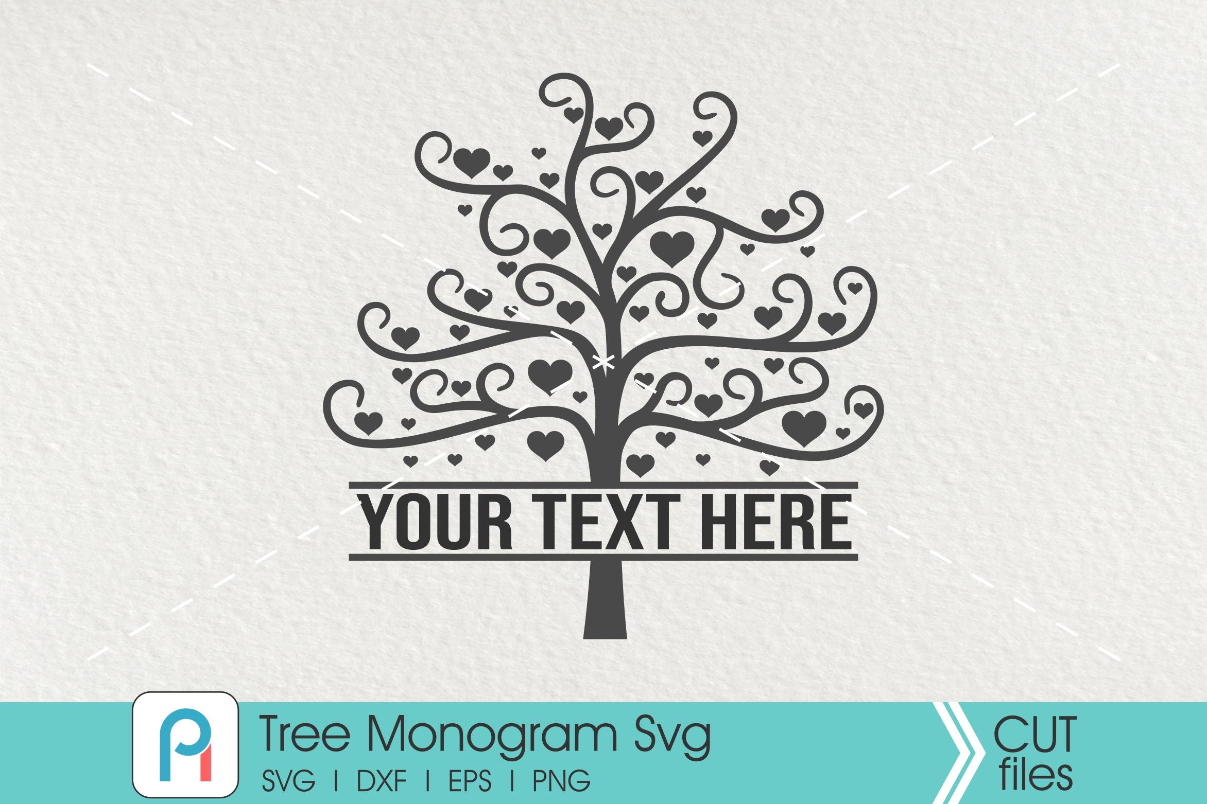 Download Tree Monogram Svg Tree Svg Tree Clipart So Fontsy