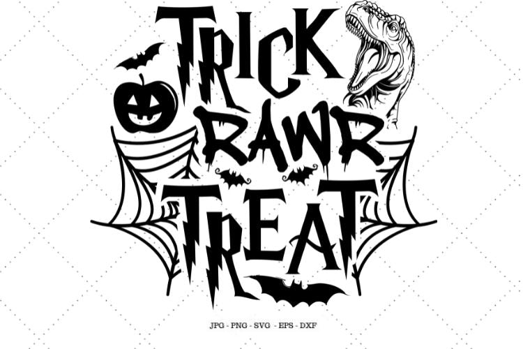 Download Trick Or Treat Dinosaur Svg Dino Party Halloween Svg Trending Svg So Fontsy