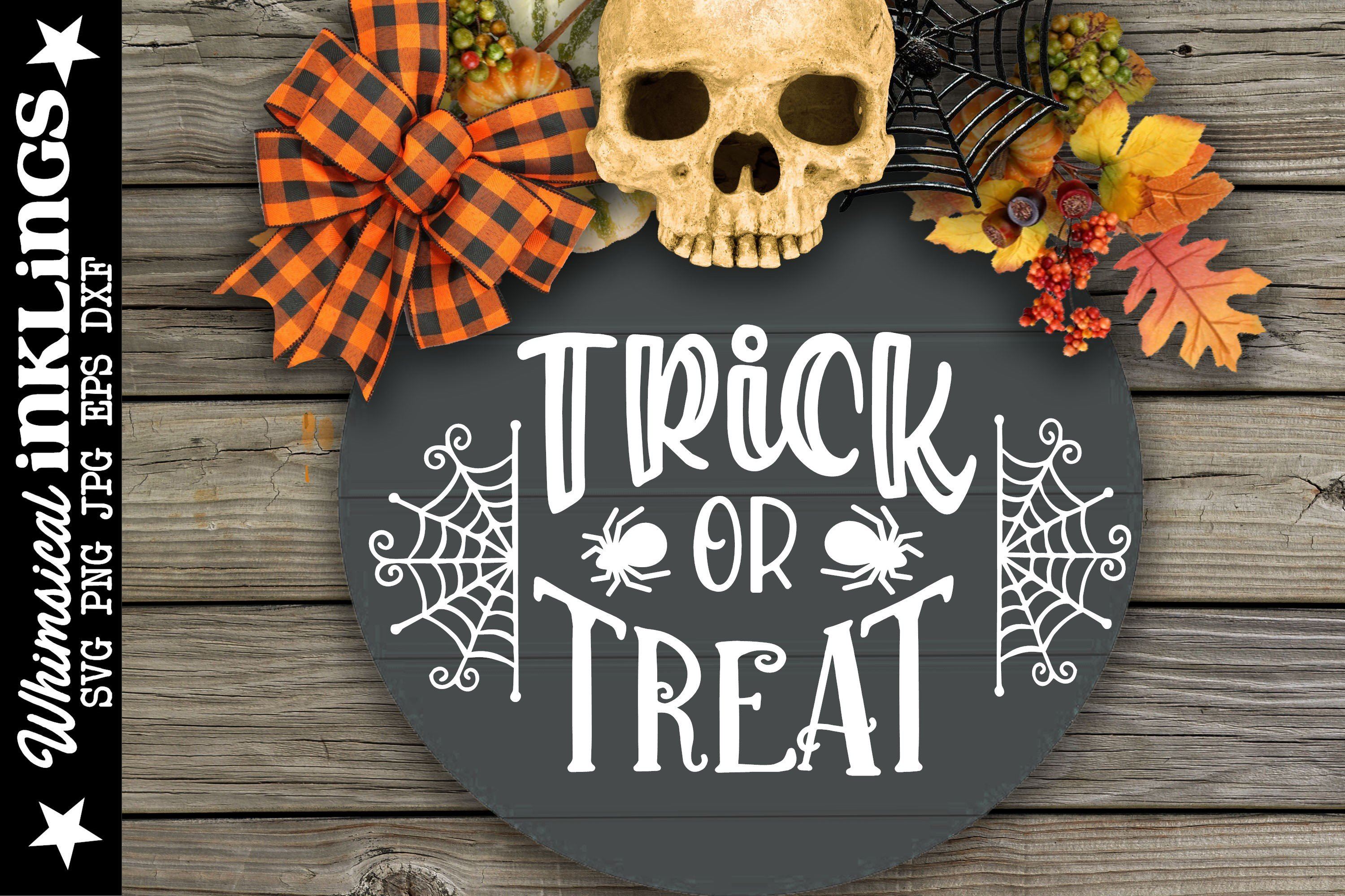 Download Trick Or Treat Round Halloween Svg So Fontsy