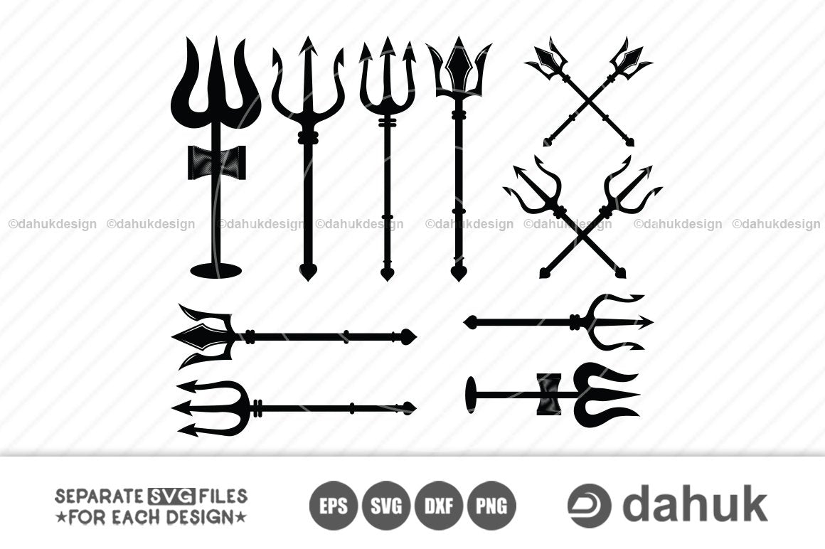 Download Trident Svg Spear Svg Tool Svg Poseidon Nautical Ocean Clipart Decal Eps Dxf Clipart Svg Files Png Cricut Cut File So Fontsy