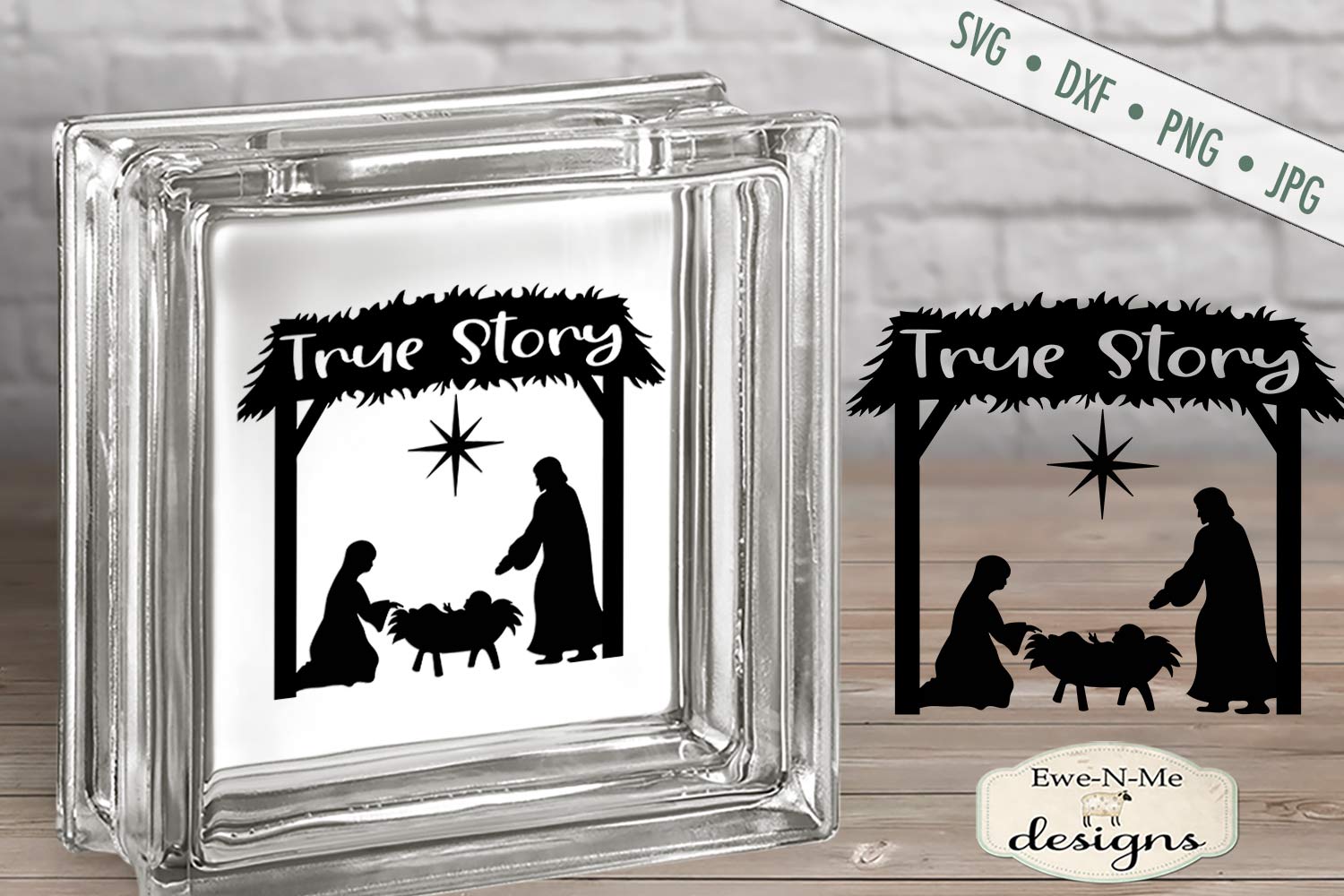 Download True Story Nativity Christmas Svg So Fontsy