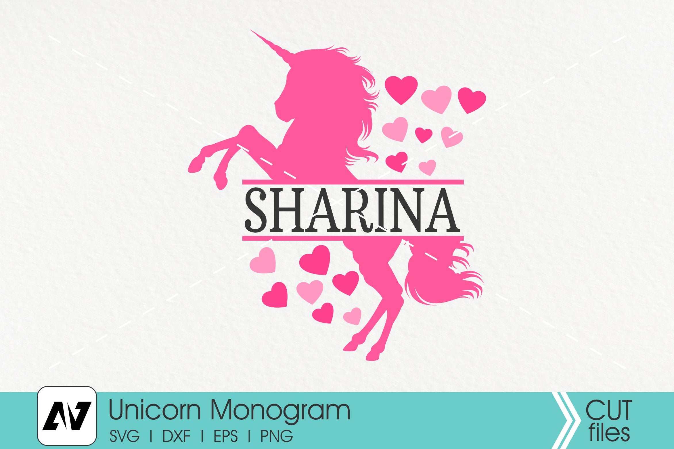 Free Free Unicorn Monogram Svg Free 181 SVG PNG EPS DXF File