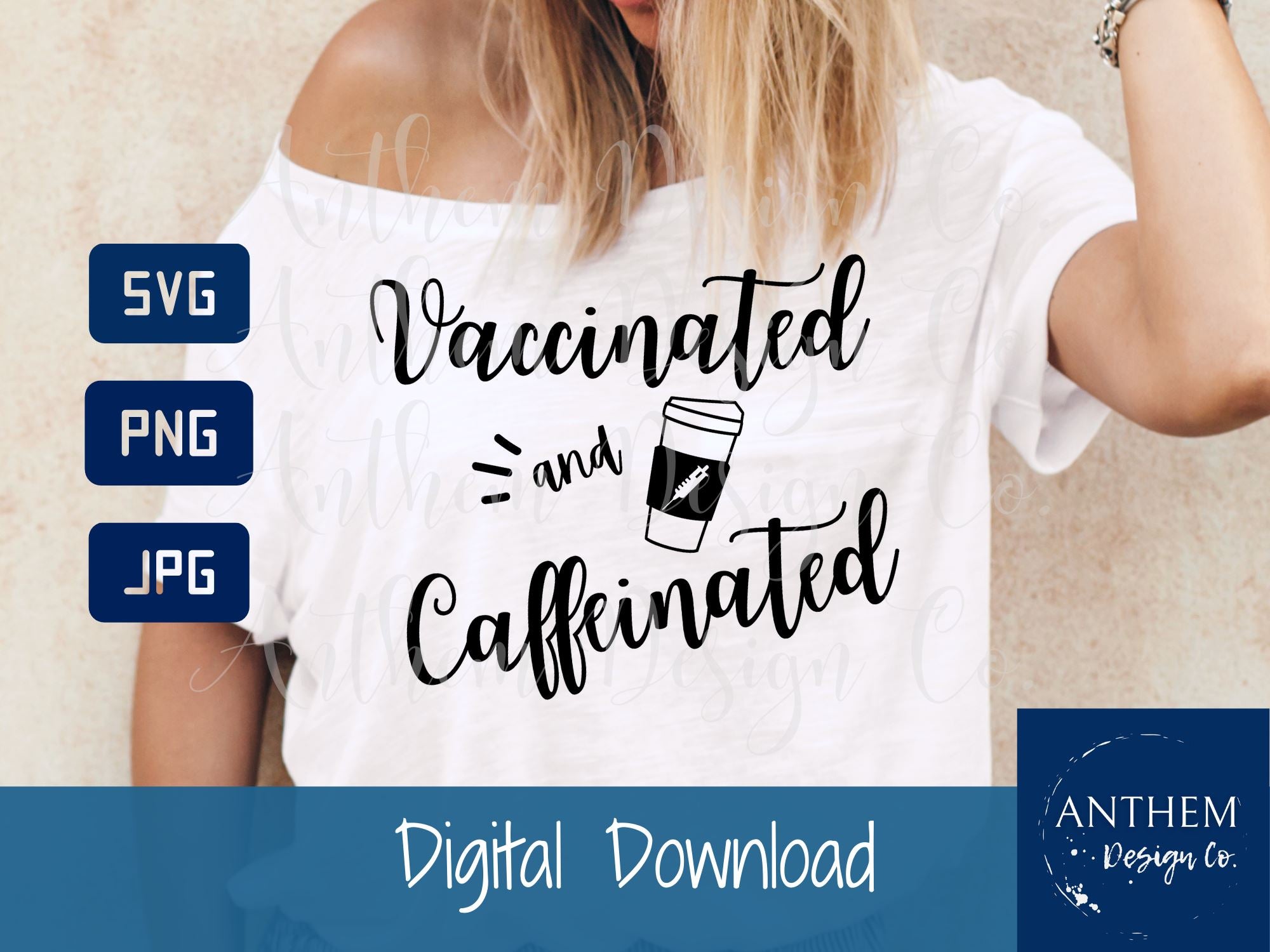 Download Vaccine Svg Vaccinated And Caffeinated Svg I M Vaccinated Svg So Fontsy