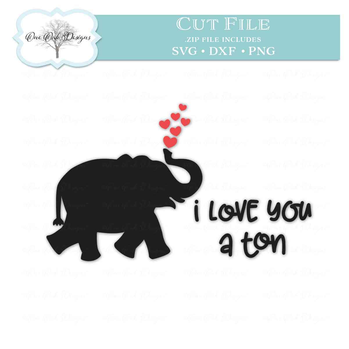 Download Valentine Elephant So Fontsy