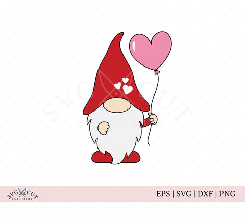 Download Valentine Gnome Svg Cut Files So Fontsy