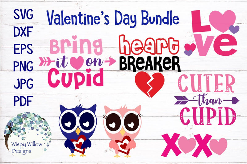 Valentine SVG Bundle - So Fontsy