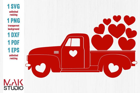 Free Free 250 Truck Heart Svg SVG PNG EPS DXF File