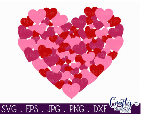 Download Valentine S Day Svg Valentine Heart Svg Heart Collage Svg So Fontsy