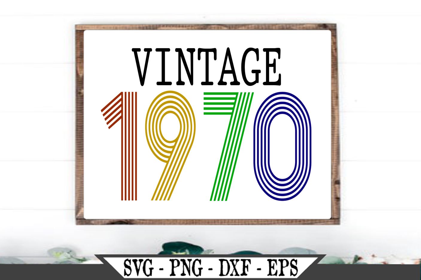 Download Vintage 1970 Svg Vector Cut File So Fontsy