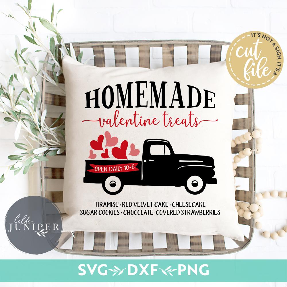 Download Vintage Truck SVG | Valentine's Day svg | Farmhouse Sign Design - So Fontsy