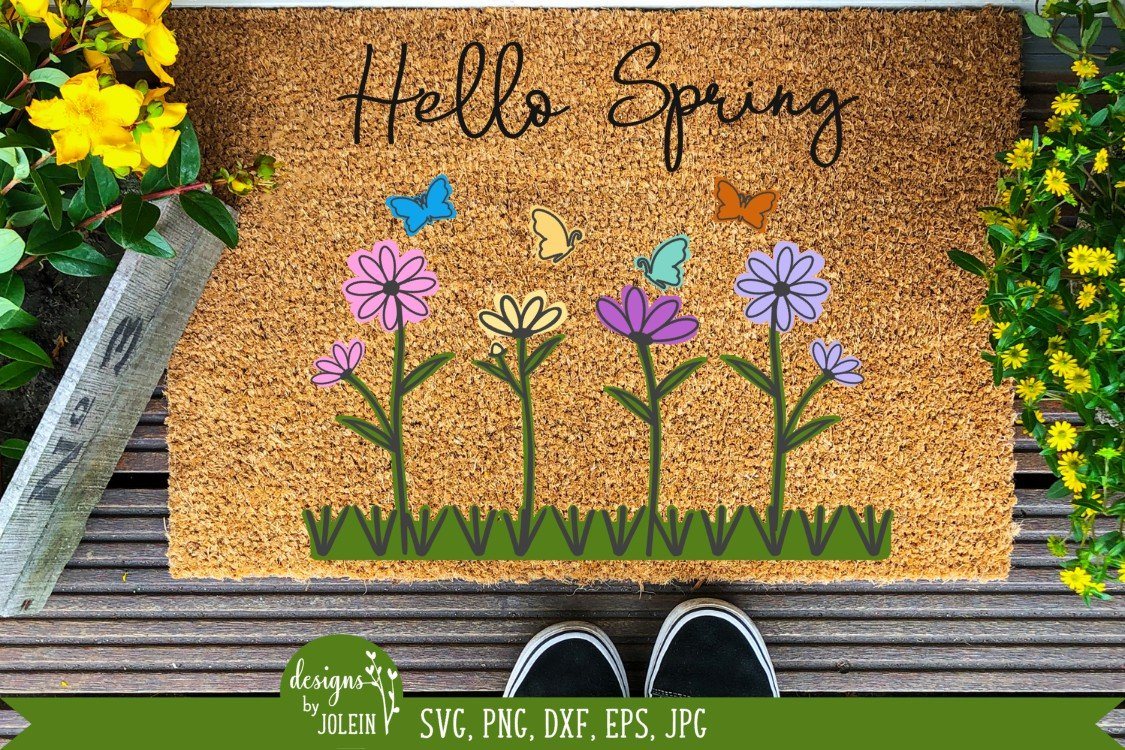 Download Watercolor Svg Hello Spring So Fontsy
