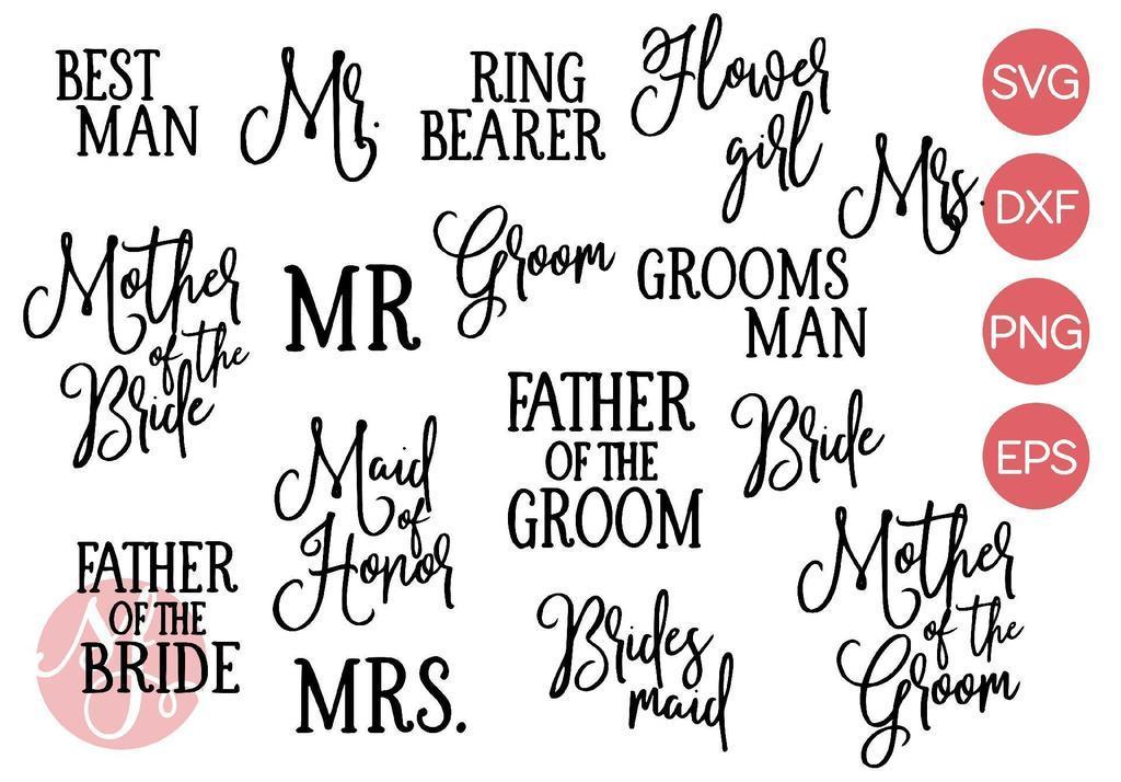 Free Free 166 Wedding Party Svg SVG PNG EPS DXF File