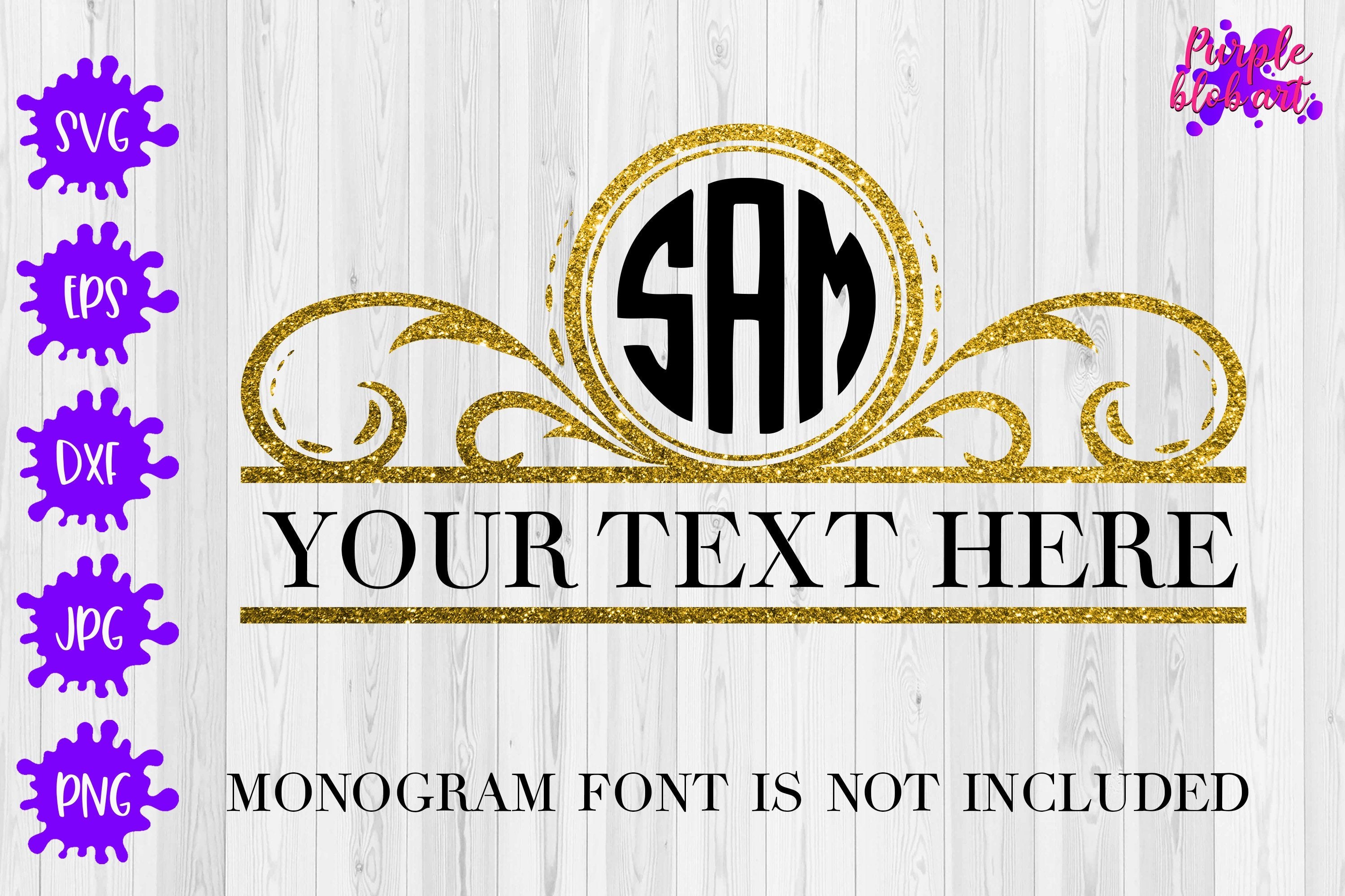 Download Wedding Split Monogram Monograms Svg So Fontsy