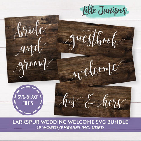 Download Wedding Svg Bundle Wedding Welcome Svgs Rustic Wedding So Fontsy