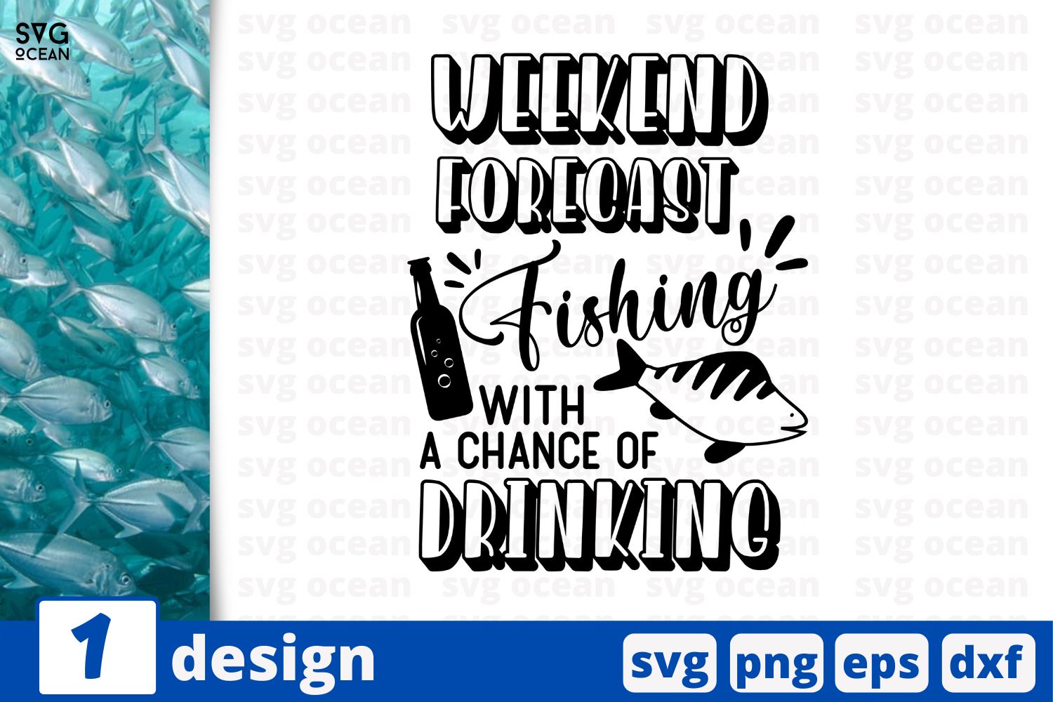 Download Weekend Forecast Fishing With A Chance Of Drinking Fishing Quotes Cricut Svg So Fontsy