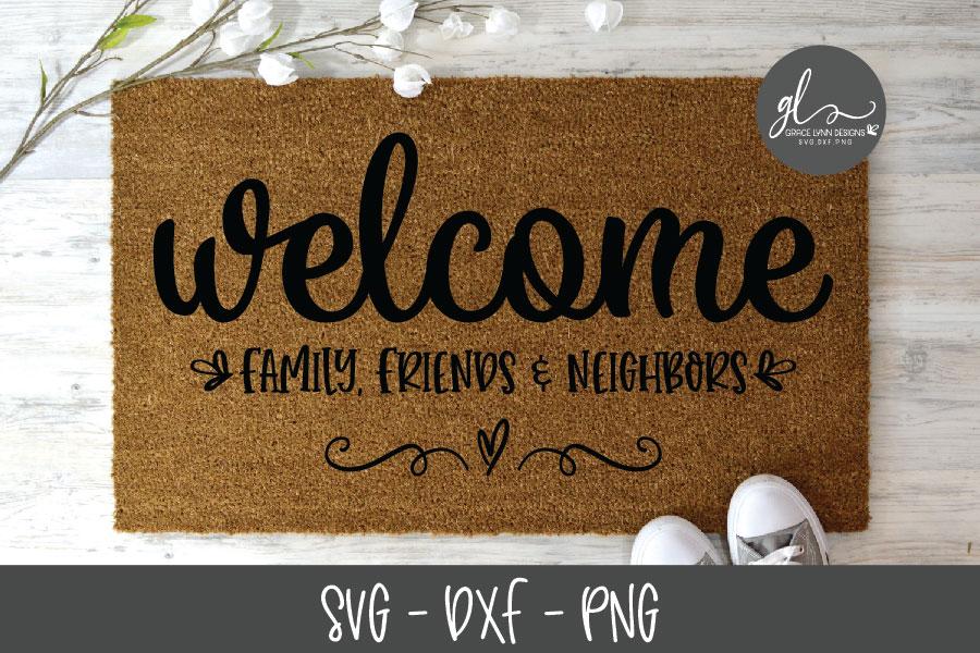 Free Free 288 Welcome Friends Svg SVG PNG EPS DXF File