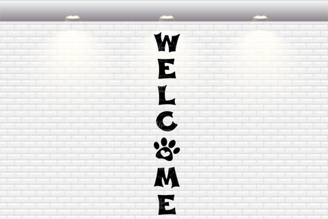 Free Free Svg File Welcome With Paw Print 128 SVG PNG EPS DXF File