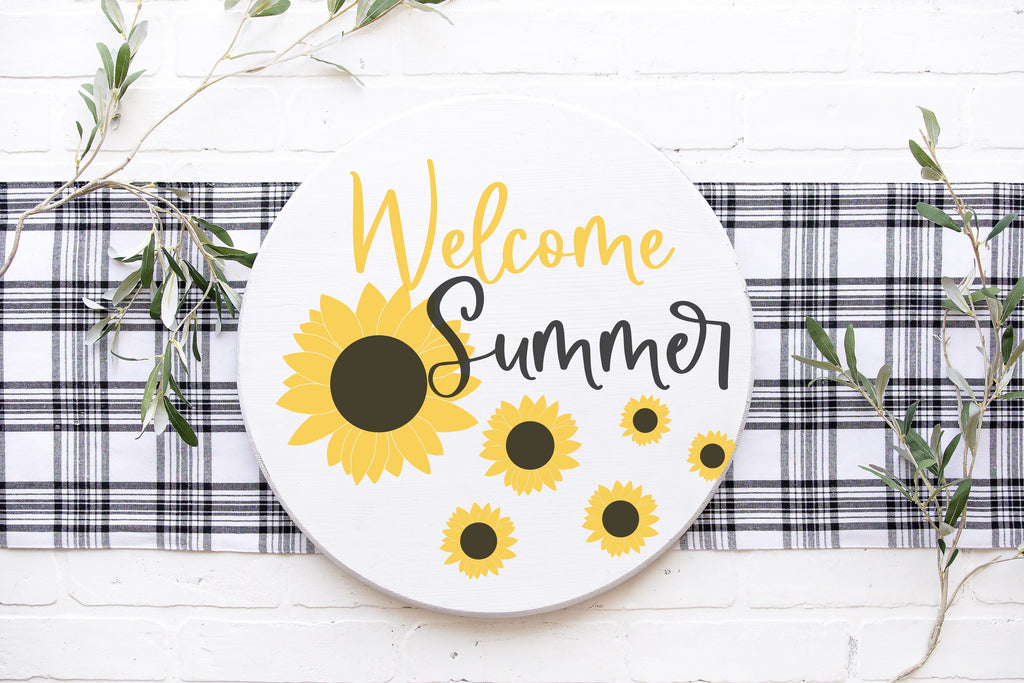 Free Free Sunflower Welcome Svg 152 SVG PNG EPS DXF File