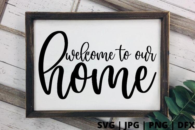 Download Welcome To Our Home So Fontsy