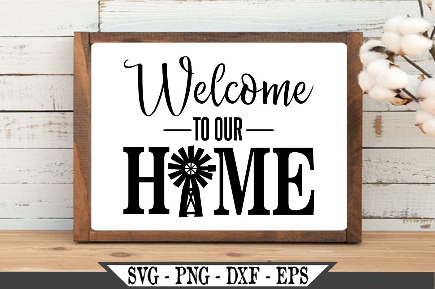 Download Welcome To Our Home Windmill Svg So Fontsy