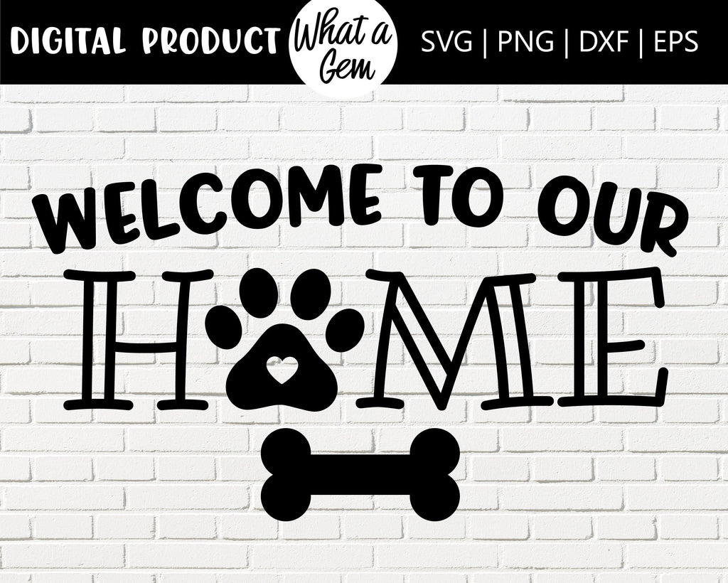 Free Free Welcome Paw Print Svg Free 858 SVG PNG EPS DXF File