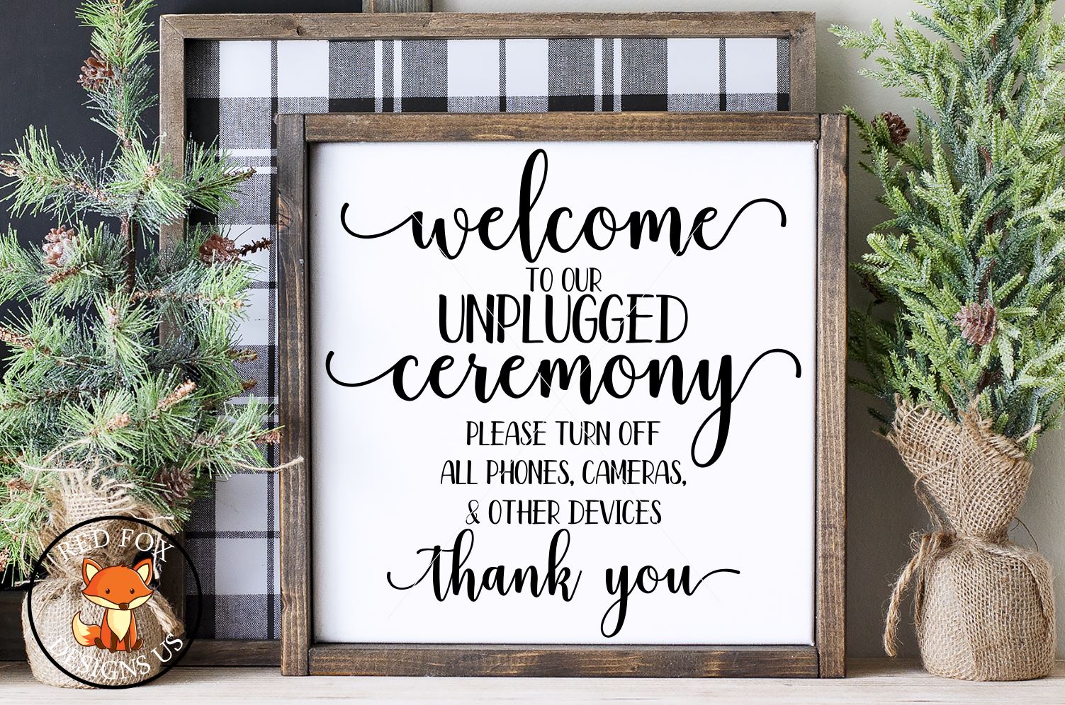 Free Free 245 Welcome To Our Unplugged Wedding Svg SVG PNG EPS DXF File